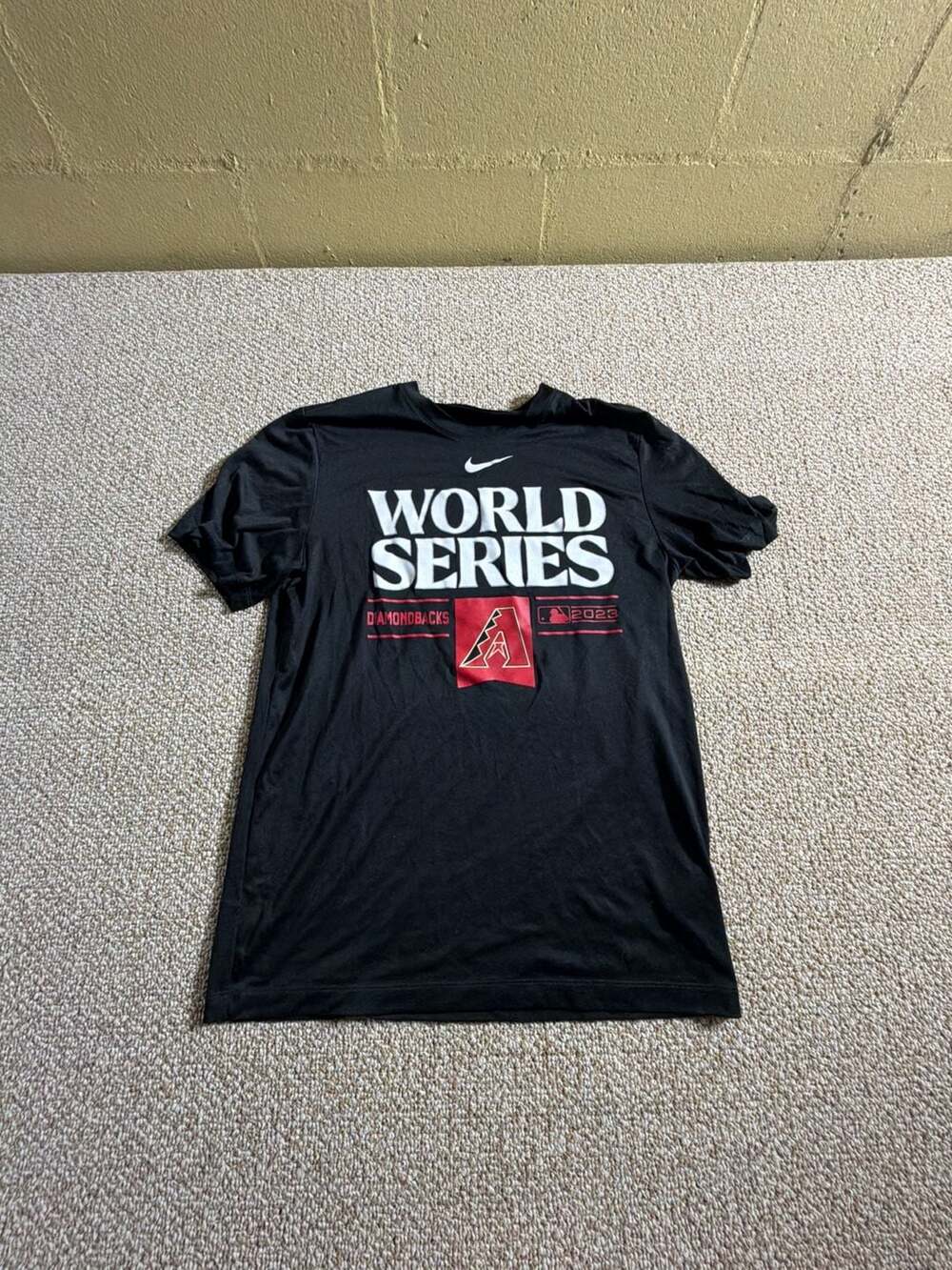 Nike Dri-FIT Arizona Diamondbacks 2023 World Series Black T-Shirt